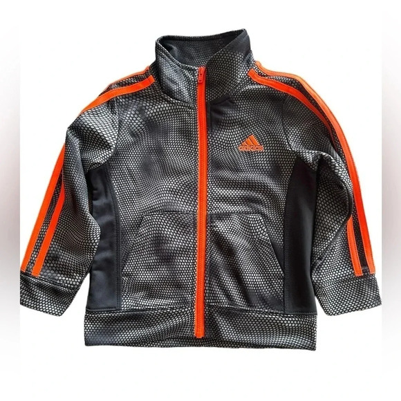 Adidas Full Zip Track Lightweight Jacket Size 2T - Picture 1 of 4
